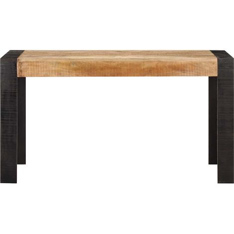 Maison Exclusive - Tavolo da Pranzo 140x70x76 cm in Legno Massello di Mango Grezzo (1/5)