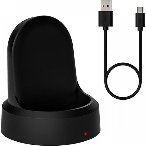 Cargador inalámbrico rápido para reloj Samsung Gear S3 Frontier S2, cargador inalámbrico rápido para reloj Samsung Galaxy, 1 ud. (1/5)