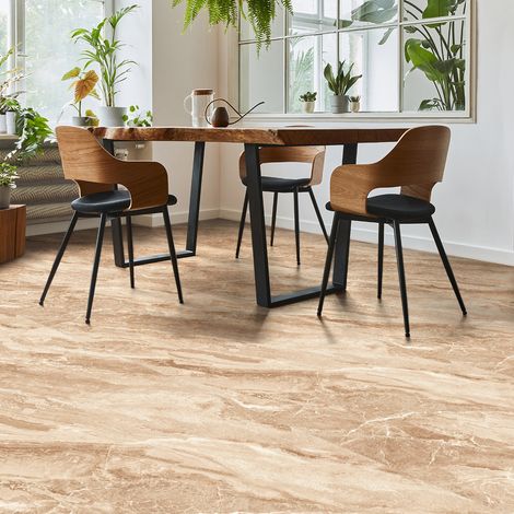 Revêtement sticker sol - MARBRE DE MODÈNE - Rouleau adhésif Protection Anti-dérapant - 60x200cm (1/5)