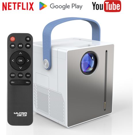 Proyector CY402 + 720P + 230 ANSI + Android 9.0 + 2/16 GB + wifi 2.4G + Bluetooth (1/5)
