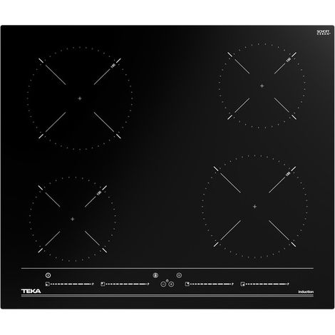 Teka - Vitroceramica Induccion TEKA IBC 64010 MSS BK 4 Zonas Coccion Ancho 60 Cm (1/5)