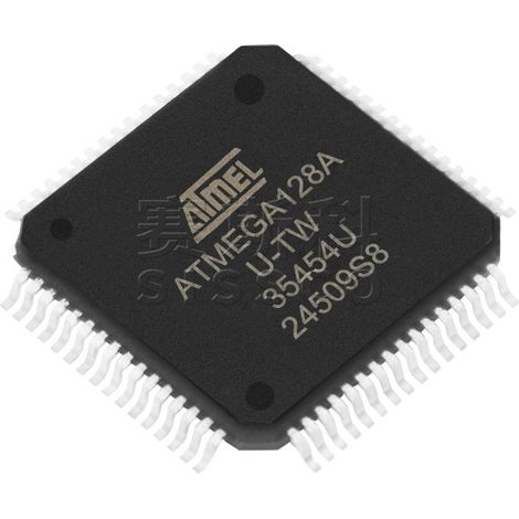 ATMEGA128A-AU and ATMEGA16-16AU electronic components, chips, pack of 5