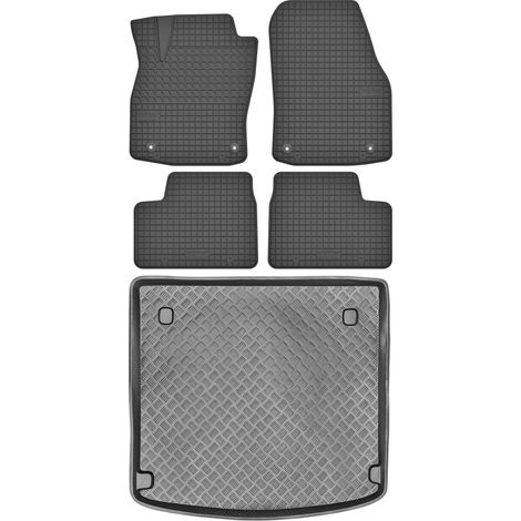 Opel Astra III H Kombi (2004–2014) – Set: Gummifußmatten + Kofferraummatte