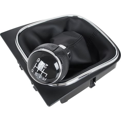 Cuffia pomello cambio VW Golf VI 08-12 a 6 marce (1/5)