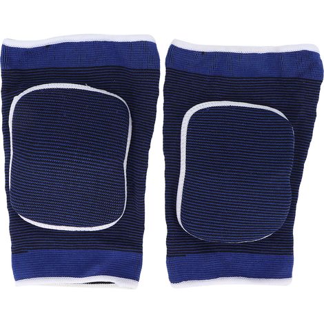 Genouillère professionnelle manchon de compression pour course fitness bleu (1/5)