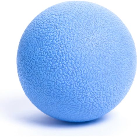 Palla massaggiante a forma di arachide blu chiara modello 3 (1/5)