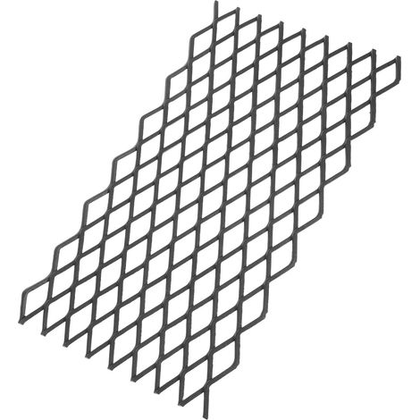 Grille Métallique pour Foyer de Cheminée en Métal Noir Ventilation et Combustion, Accessoire pour Cheminée Intérieure et Hôtels (1/5)