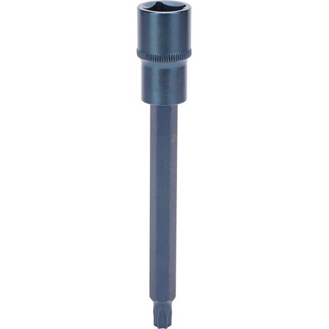 Clé à douille pour tournevis, étoile, haute précision, acier allié, brunie, outil de chanfreinage, 1/2x150xT45 (1/5)