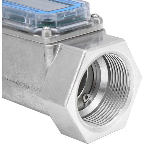 Débitmètre à turbine de 1,5 pouce, bleu LLW-40 (1/5)