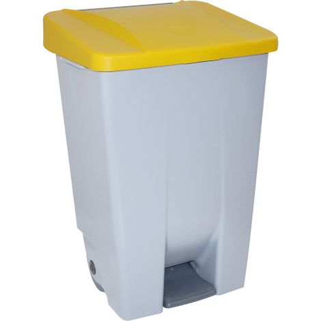 Contenedor Selectivo para residuos de 80 Litros DENOX - FAMESA  Amarillo