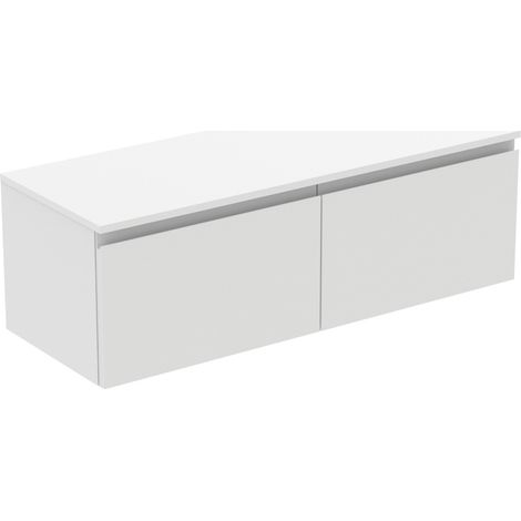 Ideal Standard Finesse - Mueble de lavabo, 120x44x39 cm, 2 cajones, blanco mate E3425Y1 (1/3)