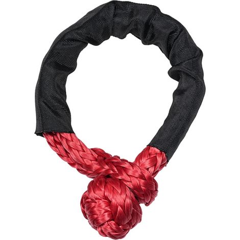 Ortviai Élingue Souple en Polyéthylène Haute Résistance 17 T (50 cm, Rouge) pour Remorquage et Dégagement Tout-Terrain (1/5)