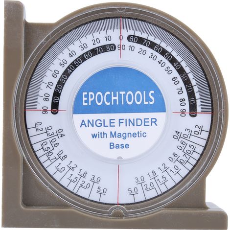 Détecteur d'angle 360° et inclinomètre multifonction (1/5)
