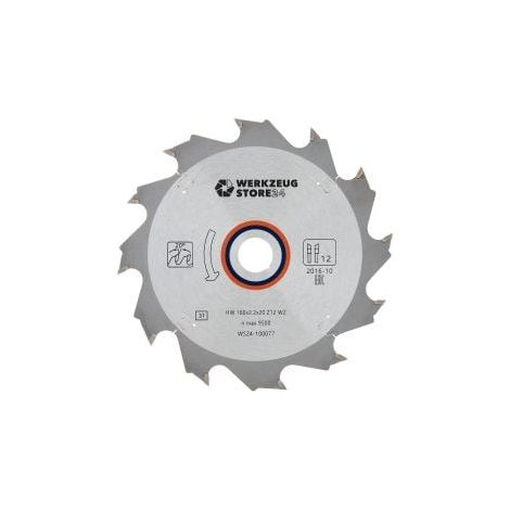 WS24 HM Kreissägeblatt Holz 160 x 2,2 x 20 WZ 12 - WS24-100077 (1/5)