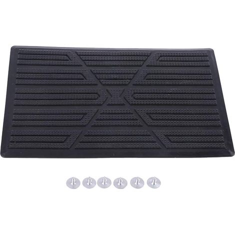 Tapis de Sol de Voiture Tapis de Pied de Talon Tapis de pédale Couverture de Patch 23 x 15 cm Tapis de Voiture Anti dérapant (1/5)