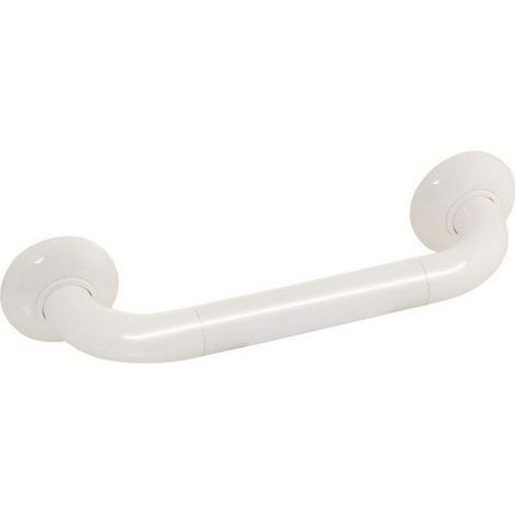 Barre d'appui droite blanche - 580 mm - diamètre 33 mm - polyalu - Pellet ASC (1/2)