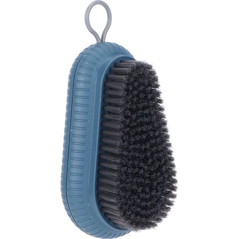 Brosse à récurer pour le linge, les vêtements et les chaussures, brosse douce pour baignoire, outils de nettoyage ménager bleus (1/5)
