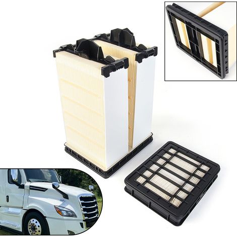 AF55021 Truck Air Filter Heavy Duty Engine Air Filter - Beige (1/4)