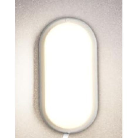 CCYKXA Applique Murale Intérieure Exterieur 15W 1600LM, Plafonnier LED 6000K, Luminaires Blanc, Lampe Eclairage Exterieur IP54, Éclairage de Plafond Pour Sous-Sol, Couloir, Escalier, Garage, Bain