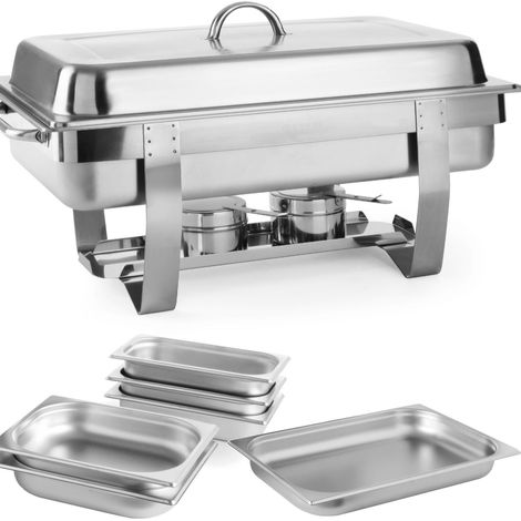 Scaldavivande per pasta di candele, acciaio, GN 1/1 - SET GRANDE (1/5)