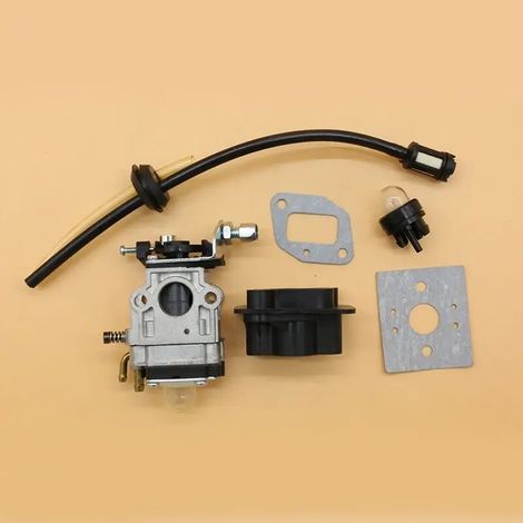 Connecteur de base de carburateur, tuyau d'admission, durite d'essence 43cc 52cc BC430 BC520 1E40F-5 44F-5 Moteur de jardin Débroussailleuse-AquaForge