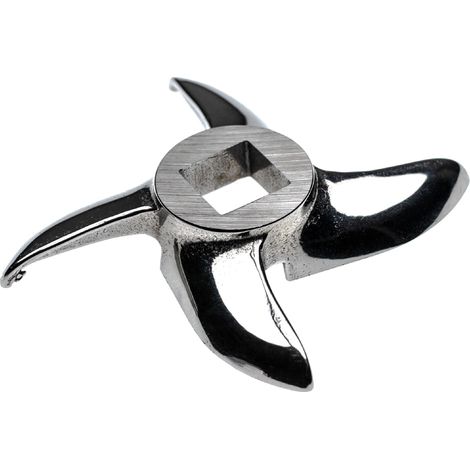 vhbw Lame pour hachoir - Couteau, 15,1 x 15,1 mm quatre côtés, acier inoxydable