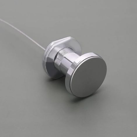 Serrure de Porte Garage d'urgence avec Fil d'acier pour Portes de Volets Roulants et Serrure de Portes de Garage Remplacement en Cuivre (1/2)
