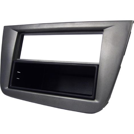 Facade Autoradio FA158 compatible avec Seat Altea Altea XL Toledo AP04 - Anthracite