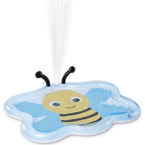 Intex – Piscine gonflable ronde pour enfants – Dimensions 127 x 102 x 28 cm – Capacité 59 L avec mini-fontaine – PVC coloré pour extérieur (1/5)