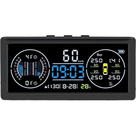 Sistema de control por voz integrado, sistema de monitoreo de presión de neumáticos de alta precisión, pantalla frontal (HUD) (1/5)