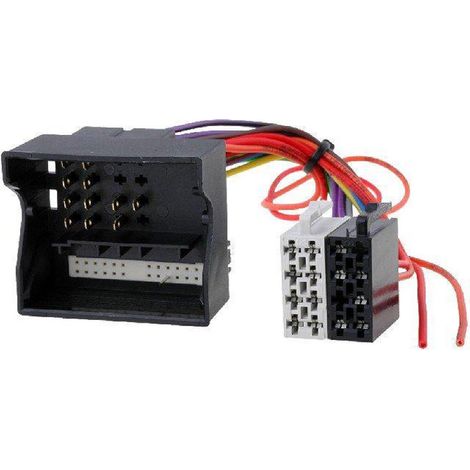 Fiche ISO Autoradio AI28 compatible avec Opel Astra H Corsa C Vectra C 40PIN