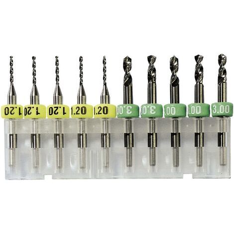 Foret Carbure E = 1,1 mm, 10 Pces Bungard 81011 S52012 (1/2)