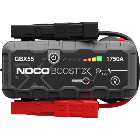 NOCO Boost X GBX55, Booster de Avviamento Batteria de Auto 1750A, Booster de Batteria Portatile e Cavi de Avviamento Professionale per Motori de Benzina de fino a 7,5 litri e Diesel de 5,0 litri (1/5)