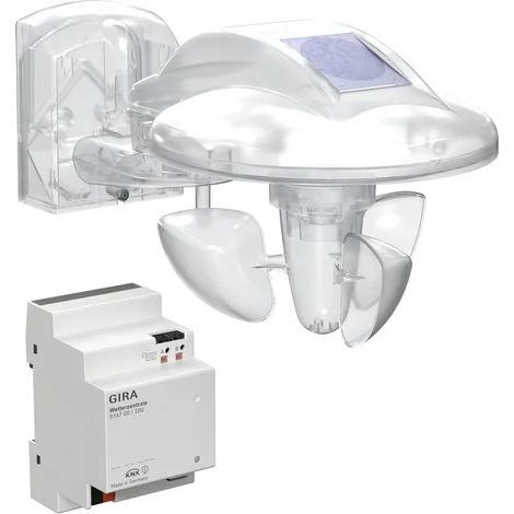 Gira Wettersensor + Wetterzentrale (REG) KNX [514600], 5146 00
