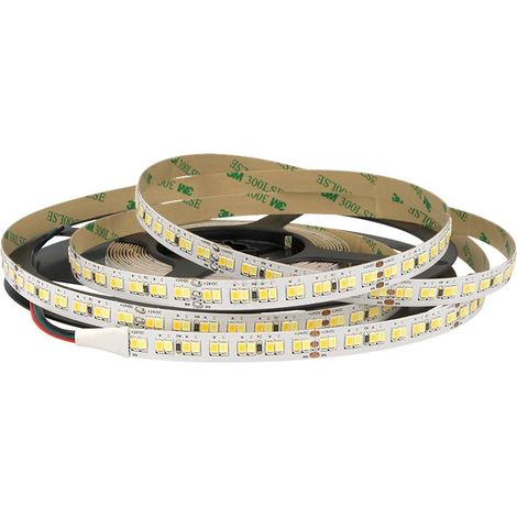 24V Bobina Striscia LED CCT 30W/M Bianco Caldo Neutro Freddo 2700K-6500K 5 Metri IP20 1120 SMD 2835 (1/3)