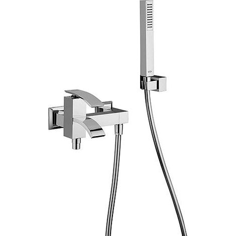 Miscelatore Jacuzzi per vasca esterno serie Glint con Duplex 0IQ00002JA00 cromato (1/2)