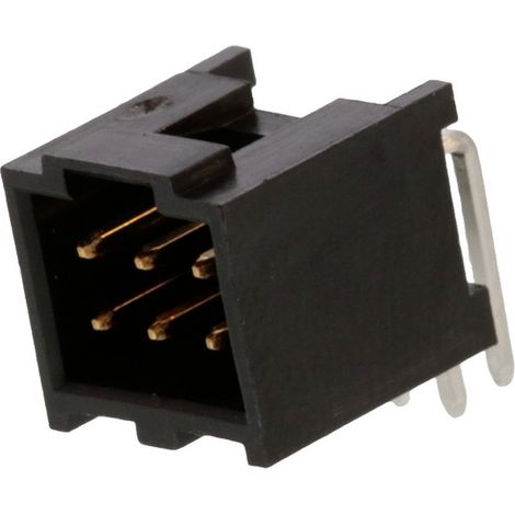 Molex 901303206 Stiftleiste mit Verriegelung Rastermaß: 2.54 mm Polzahl Gesamt: 6 Anzahl Reihen: 2 1