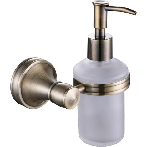PORTE DISTRIBUTEUR DE SAVON 002B DORÉ EN LAITON COLLECTION HALYS