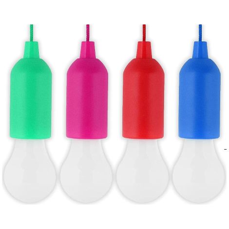Ampoule LED sans fil portable Handy Lux Colors avec batterie, allumage antichoc, diffe'rentes couleurs