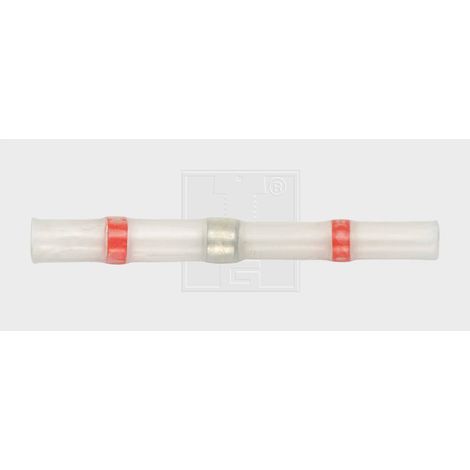 SWG Lötstoßverbinder rot 2,7mm mit thermoplastischem Ring Autoreparatur