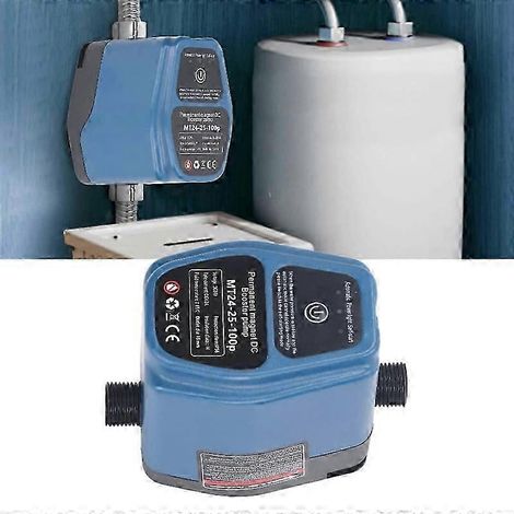 2024 Water Pressure Booster Pump 100w 24v 25l Ip56 Intelligent Sensing Automatic Shower Booster Pump(UK White) (1/5)