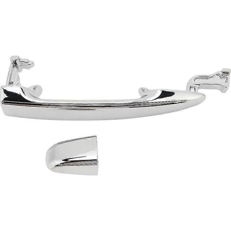 Poignée extérieure chromée de porte coulissante arrière gauche/droite compatible avec Alphard 2003-2008 6923058010 (1/5)