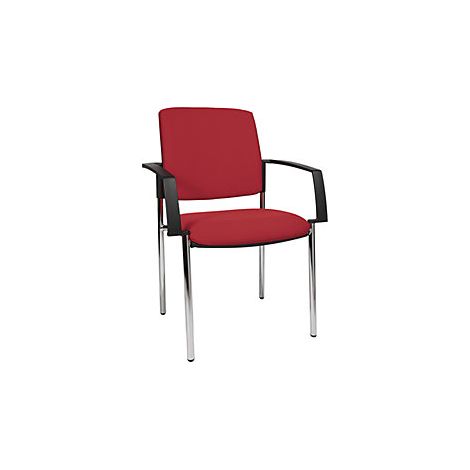 Silla acolchada apilable  armazón de cuatro patas  UE 2 unid 