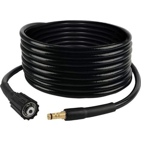 Tuyaux de remplacement pour nettoyeurs haute pression - Pistolets à eau haute pression - Tuyaux haute pression - Accessoires pour nettoyeurs haute pression - Filetage M22 - Raccord rapide - Connecteu (1/4)