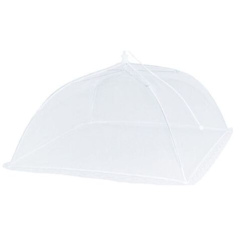 2 Pcs Cloche Alimentaire Pliable, Couvercle Alimentaire en Maille, Cloche Alimentaire Moustiquaire, Cloche a Fruit Anti Moucherons, Cloche Alimentaire Reutilisable, Cloche Fruits et Legumes (1/5)