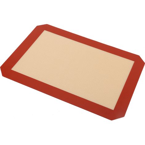 Tapis de cuisson antiadhésif, résistant à la chaleur, silicone lavable pour four 42x29.5 cm (1/5)