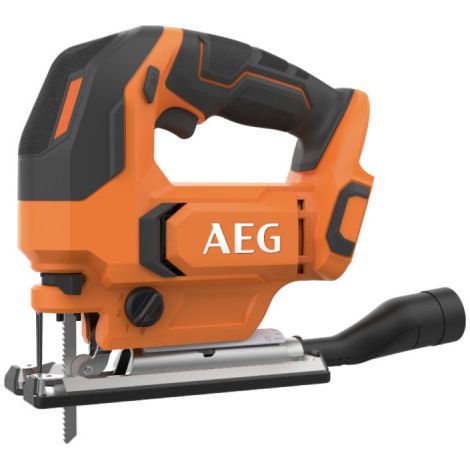 AEG – Scie sauteuse 18V Brushless – Moteur 3500 cps/min – Profondeur de coupe 100mm bois – Éclairage LED – Système de soufflerie