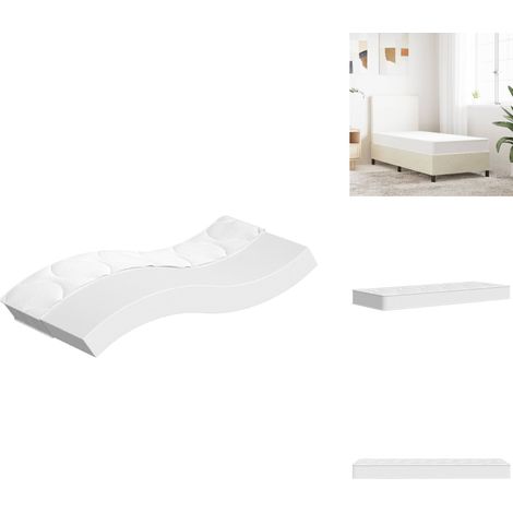 Matelas à ressorts bonnell moyen 90x190 cm - Matelas À Ressorts - Matelas Bonnell - Matelas Confortable - Matelas Double Personne - Literie (1/5)