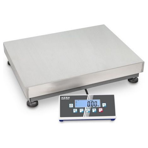 Kern - Balance plateforme en acier inoxydable à plage double 300/600 kg plateau 800×600 mm - IOC600K-1M