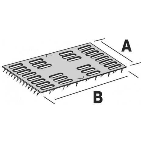 Reparaturplatte MP 50x100mm